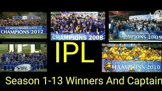 IPL Winners List 2008-2020 || Winning Captains