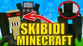 Skibidi Toilet vs Cameraman Battle Minecraft! Octopus, Demon, Binzo, GMAN vs Camera Man Titan!