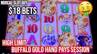 СКОЛЬКО ДЖЕКПОТОВ Я МОГУ ВЫИГРАТЬ В HI LIMIT BUFFALO GOLD? 💰 @ Graton Casino | NorCal Slot Guy