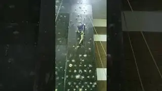 TOP ROPE! In a town without a climbing gym