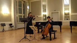 WA Mozart - Duo KV423 - 2nd mvt Adagio - Duo Thirault-Joubert
