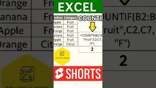 COUNTIFS = Magic! Filter Multiple Conditions FAST
