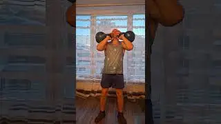 Хочешь построить  хорошую форму дома !!! - две гири это всё , что тебе надо !!! 💪💪💪 