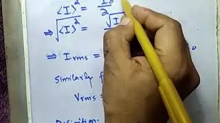Alternating Current: Lecture 2 (FSc-II). Root Mean Square Value of AC