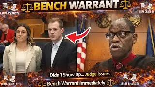 Didn&rsquo;t Show Up &mdash; Judge Issues Bench Warrant Instantly ⚖️🔥#tags #crime #police #crimenews