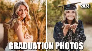ASHLYNN'S HIGH SCHOOL GRADUATION SENIOR PICTURES | WE LOVE HER SENIOR GRAD PICTURE POSES