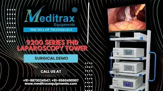 🎥 Laparoscopic Hysterectomy Using Meditrax 9200 Series | Surgical Demo | Medical Grade 27&rdquo; Display