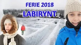 ⛷️⛷️VLOG Ferie 2018 / LABIRYNT ŚNIEŻNY /JAZDA NA NARTACH/ KRUPÓWKI