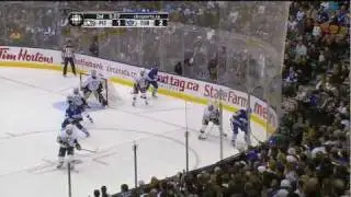 Connolly's 1st as a Leaf Goal - Pens 1 vs Leafs 2 - Oct 29th 2011 (HD)