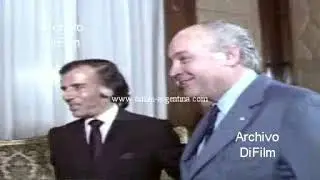 Arturo Navarro reunion con Menem acerca de las cargas impositivas 1990