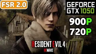 720p - 900p | Resident Evil 4 Remake - GTX 1050 - PC Performance Test Benchmark