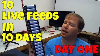 10 Live Feeds in Ten Days - A YouTube Analytics Experiment