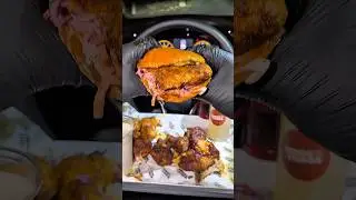 Big Chicken feasttt order 🍗🔥 #mukbang #asmr #food #shorts #chicken