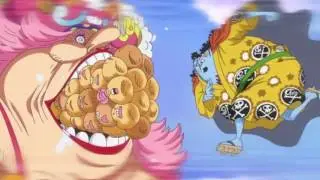 Jimbei stops Big Mom's[HD] Sub ENG