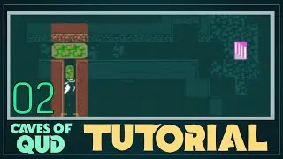 Caves of Qud - Guided Lets Play | 02 (Early levels and finding Red Rock)