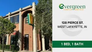 1-Bedroom Apartment with Balcony in West Lafayette|  128 Pierce St.  |  Unit 301