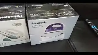 Panasonic Iron Cordless Iron NI-100DX VS Panasonic NI-WL30 Cordless Steam Iron | Panasonic showroom