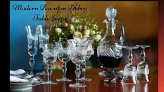 Modern Downton Abbey Tablescape| Elegant Tablescape #Tablescape #DowntonAbbey