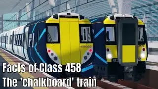 Amazing Facts of Stepford County Railway's Class 458 - The 'Chalkboard' Train