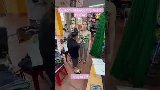 Getting a tailor made dress in Hoi An - The famous Vietnamese custom tailors 🇻🇳