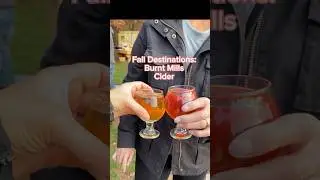 Fun fall drinks in NJ, try a cider flight