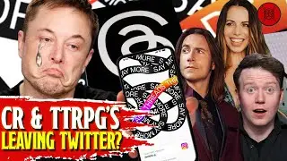 Critical Role, TTRPG Community Leaving Twitter?! Where Are They Headed?