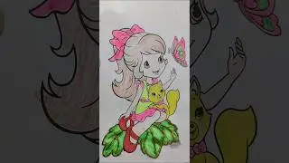 baby doll with cat