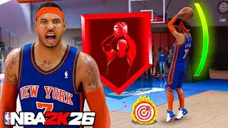 This CARMELO ANTHONY BUILD is UNSTOPPABLE in RANDOM REC on NBA 2K26