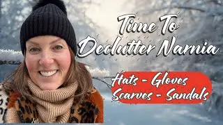 Wardrobe Declutter | Decluttering My Narnia-Size Wardrobe – Hats/Gloves/Scarves/Sandals ✨