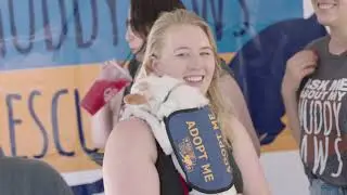 Volunteering with Muddy Paws Rescue