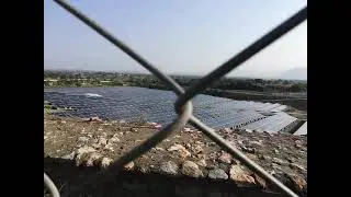 Solar field at cement industry