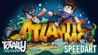 Minecraft SpeedArt: AtlanticMC | TotallyDrawn