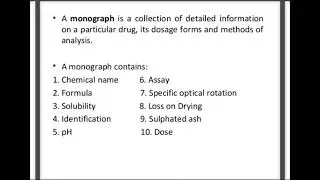 Monograph