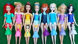 Cute Miniatures Disney Princess Frozen ELSA & Annall! elsa satisfying [ Unboxing ASMR