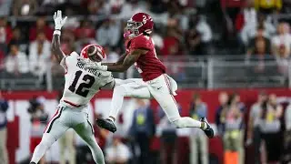 Ryan Williams 75 Yard Game Winning Touchdown Catch ALL ANGLES 2024 Alabama vs Georgia (4K60fps)