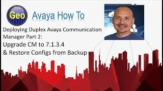 Обновление Avaya CM до версии 7.1.3.4 и восстановление конфигураций из резервной копии