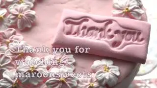 DIY SAKURA CAKE Giftbox さくらケーキのギフトボックス