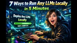 🚀 7 Ways to Run/Deploy Any LLMs Locally - Simple Methods | Docker Compose (CPU + GPU Hybrid Mode)