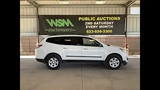 2017 Chevrolet Traverse LS SUV For Virtual Auction February 14th, 2026