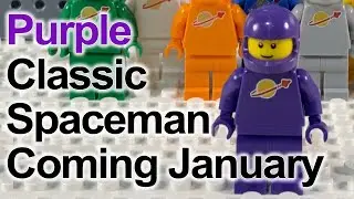 Purple Lego Classic Spaceman | Coming January 2022 - well.. most of him!