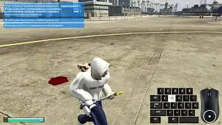 GTA V | เปิดทริคไม้ ทริคมีด,ปากฉลาม (เปิดคีย์บอร์ด)