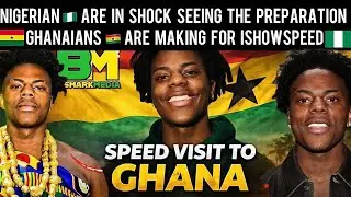 Нигерийцы 🇳🇬 в шоке от подготовки, которую ведут ганцы 🇬🇭 к Ishowspeed 🇬🇭🇺🇸 #ghana