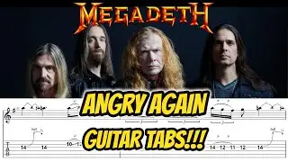 ANGRY AGAIN | Megadeth | Guitar Cover | TAB
