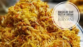 SpicyMutton Biryani  Eid Special || Masalay dar Biryani #viral #biryani  @learneatandexplore5022