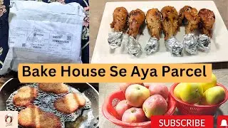 Daily Vlog|Spicy Fry Chicken| Bake House Se Parcel Aya| Melon Competition|