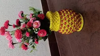 Macrame Flower Pot | Macrame design | How to make macrame flower pot? @Anishashrikhande