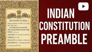 IndianConstitution #Preamble #UPSC #Polity #IndianDemocracy #Ambedkar #ConstitutionOfIndia #Civics