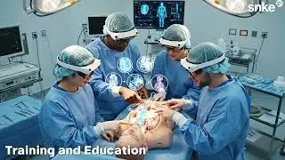Snke Unveils SnkeXR, the First Medical Grade, Open Platform AR Glasses for Healthcare
