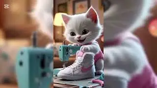 The kitten in mother story #animation #ai #kitten 