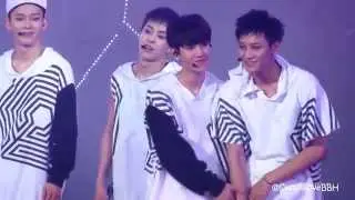 140718~19 THE LOST PLANET IN Shanghai EXO baekhyun 백현 cute time